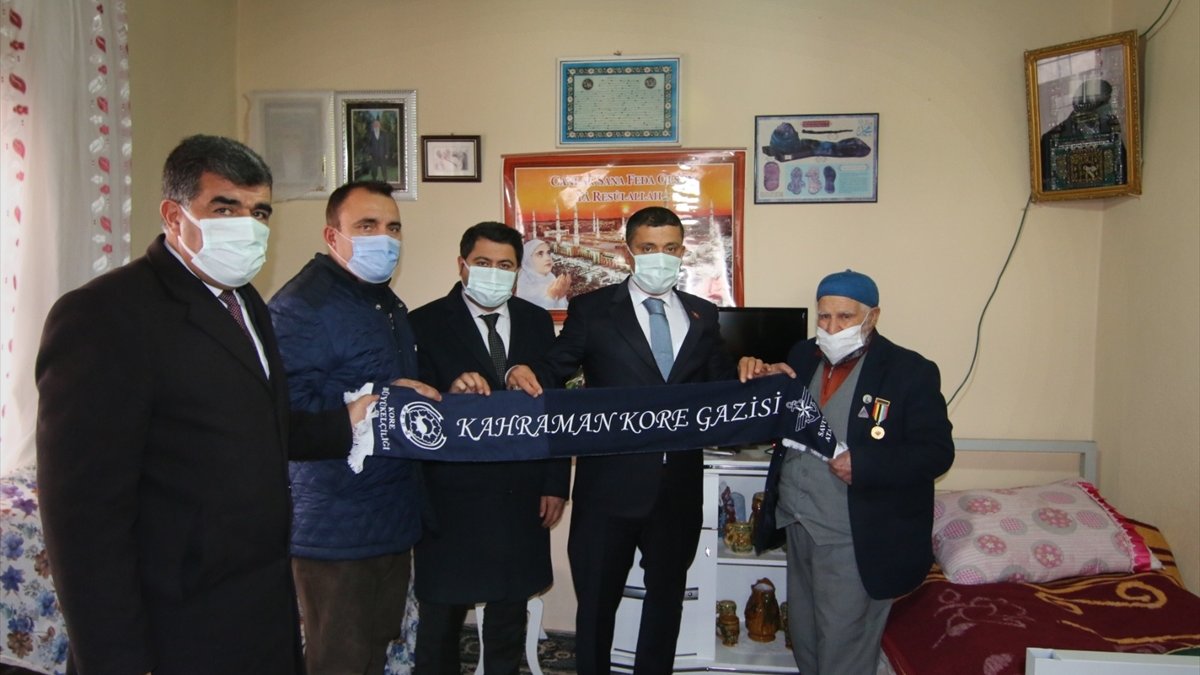 Erciş'te Kore gazisi unutulmadı