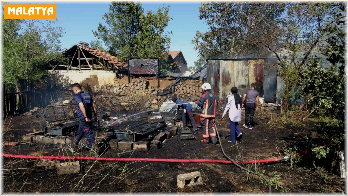 Malatya Da Yang N Sonras Meydana Gelen Patlama Pani E Neden Oldu