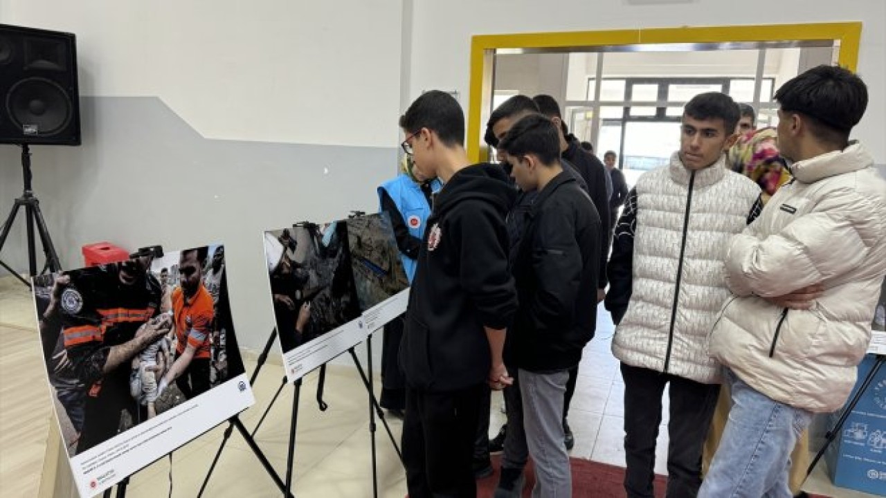 Malatya'da "İnsanlığın Gözyaşı Filistin" fotoğraf sergisi açıldı