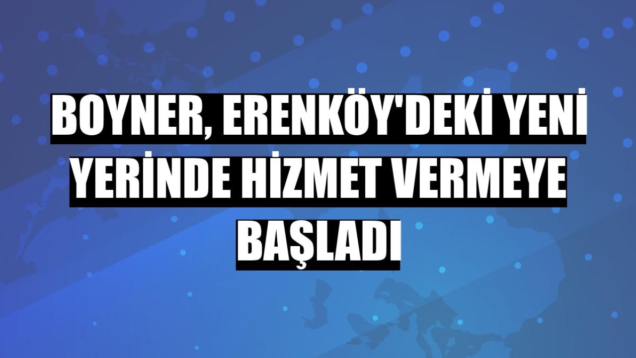 Boyner, Erenköy'deki yeni yerinde hizmet vermeye başladı