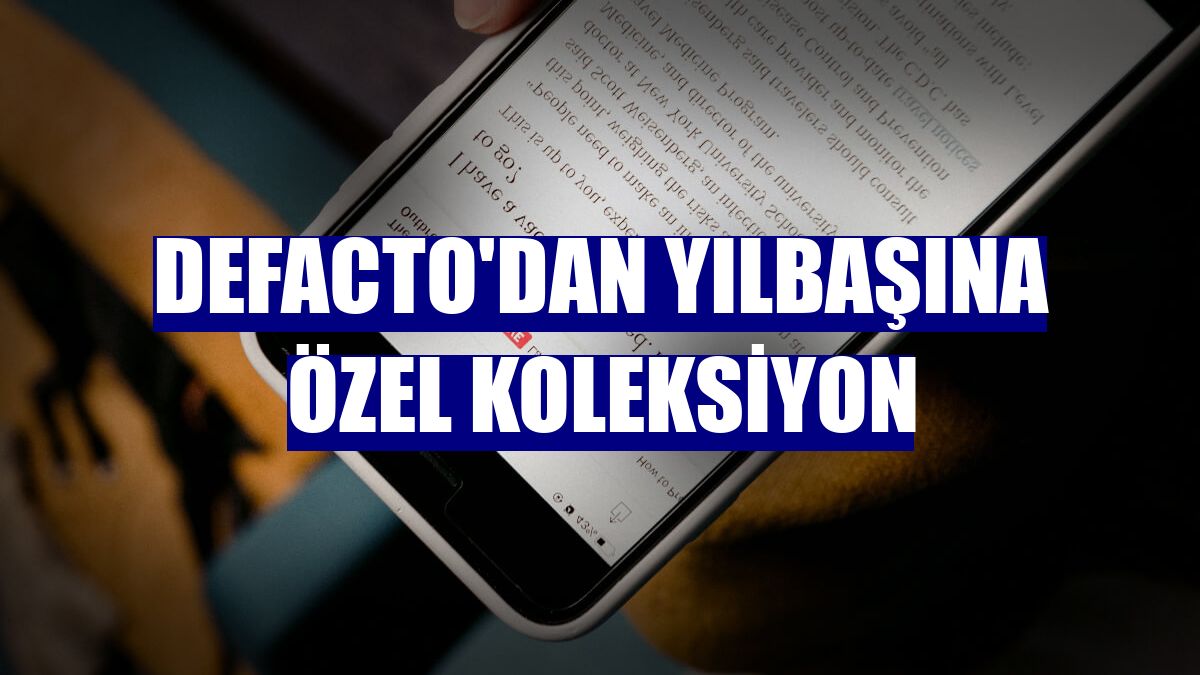 DeFacto'dan yılbaşına özel koleksiyon