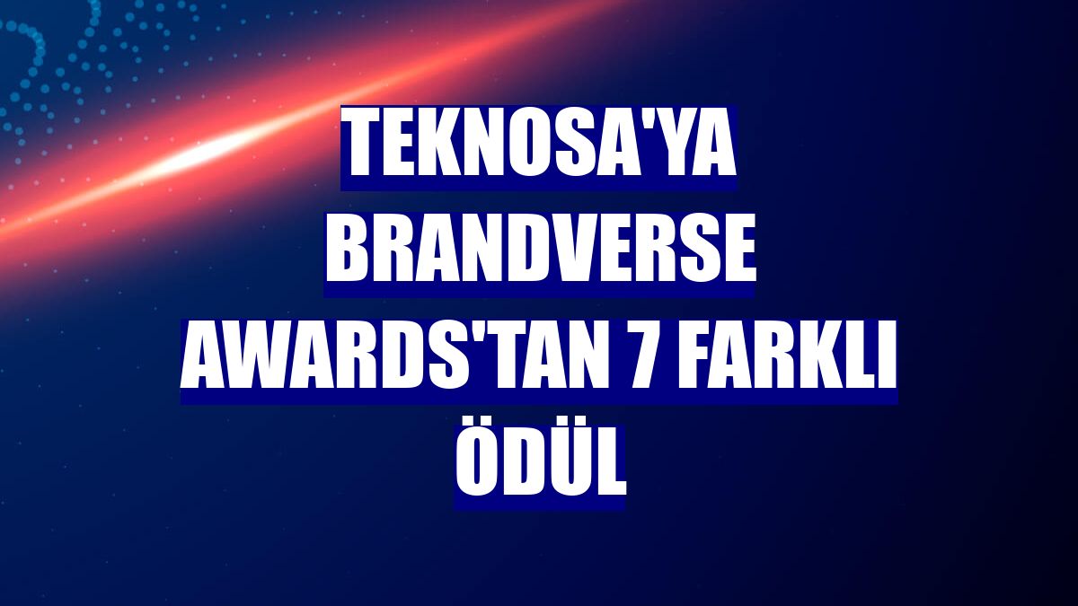 Teknosa'ya Brandverse Awards'tan 7 farklı ödül