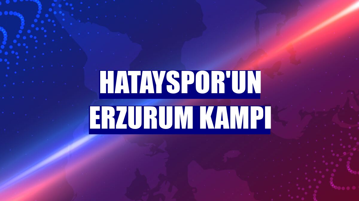 Hatayspor'un Erzurum kampı