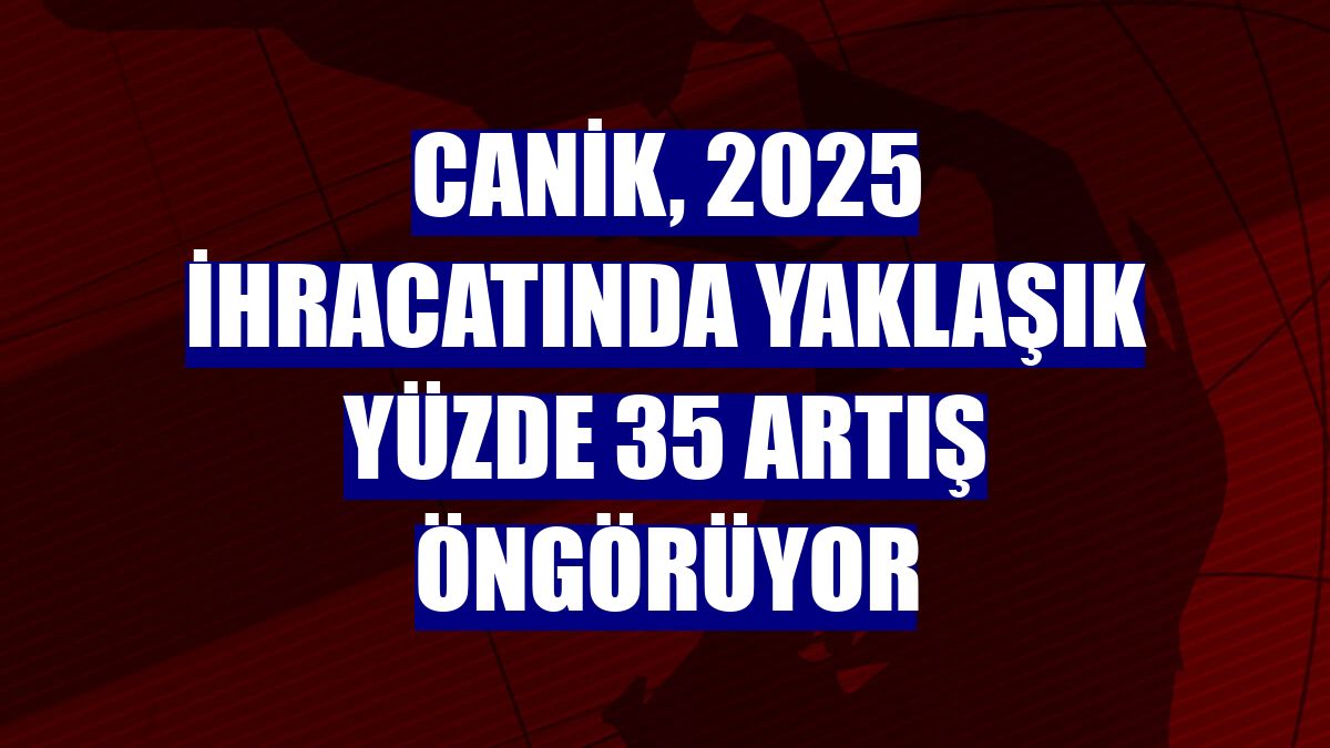 CANiK, 2025 ihracatında yaklaşık yüzde 35 artış öngörüyor