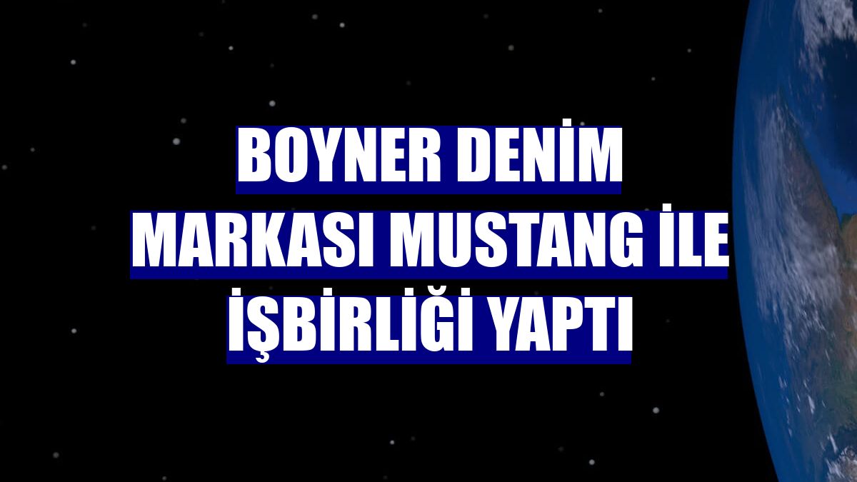 Boyner denim markası Mustang ile işbirliği yaptı