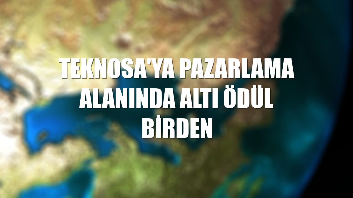 Teknosa'ya pazarlama alanında altı ödül birden