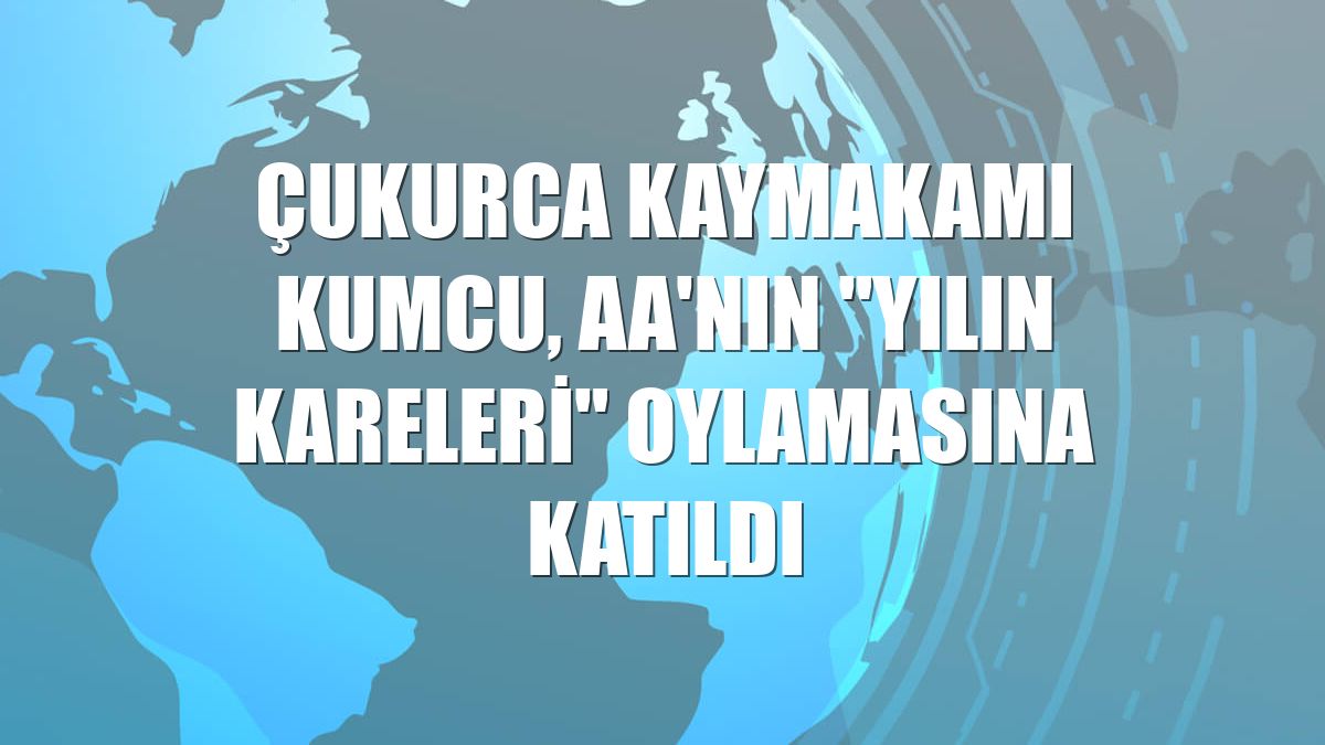 Çukurca Kaymakamı Kumcu, AA'nın "Yılın Kareleri" oylamasına katıldı