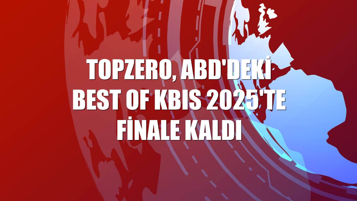 TopZero, ABD'deki Best of KBIS 2025'te finale kaldı