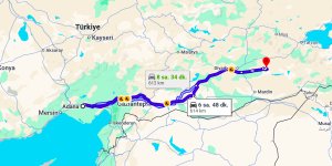 Adana Batman Arası Kaç Km?