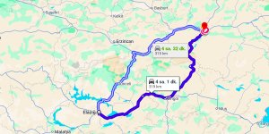 Elazığ Erzurum Arası Kaç Km?
