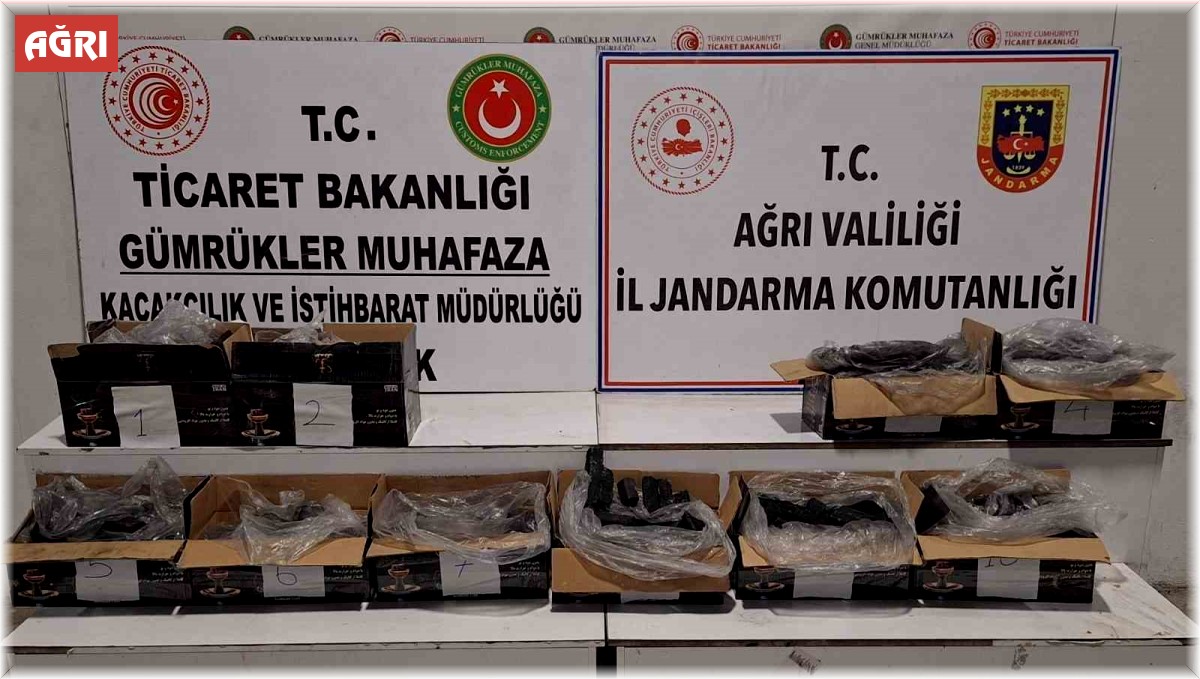 Ağrı'da 142 kilo sıvı metamfetamin ele geçirildi