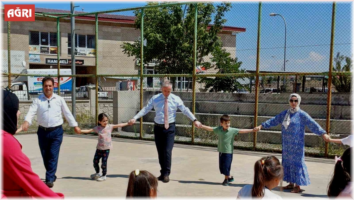 Ağrı'da okul öncesi eğitim etkinlikleriyle çocukların potansiyelleri keşfediliyor