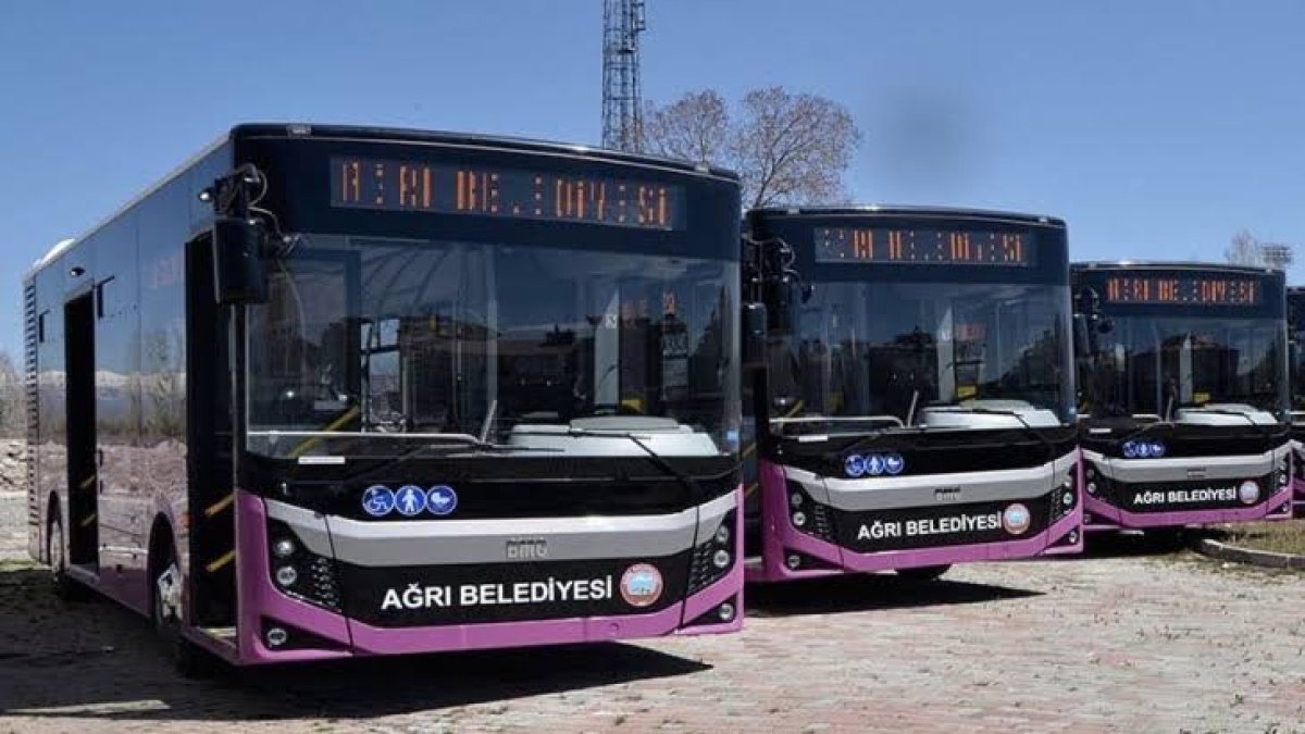 Ağrı'da Toplu taşıma biletlerine zam