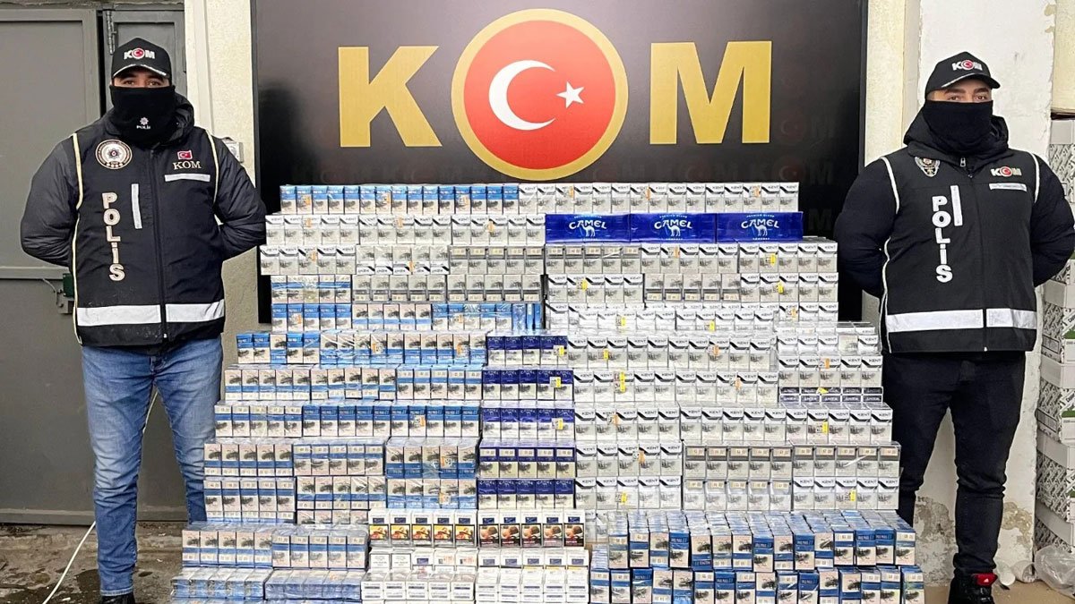 Ağrı’da Kaçak Sigara Operasyonu: 10.400 Paket Ele Geçirildi