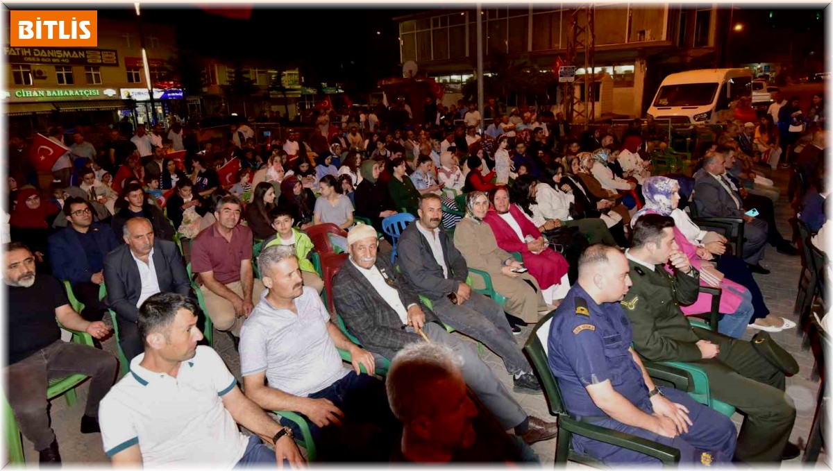 Ahlat'ta 15 Temmuz Demokrasi ve Milli Birlik Günü