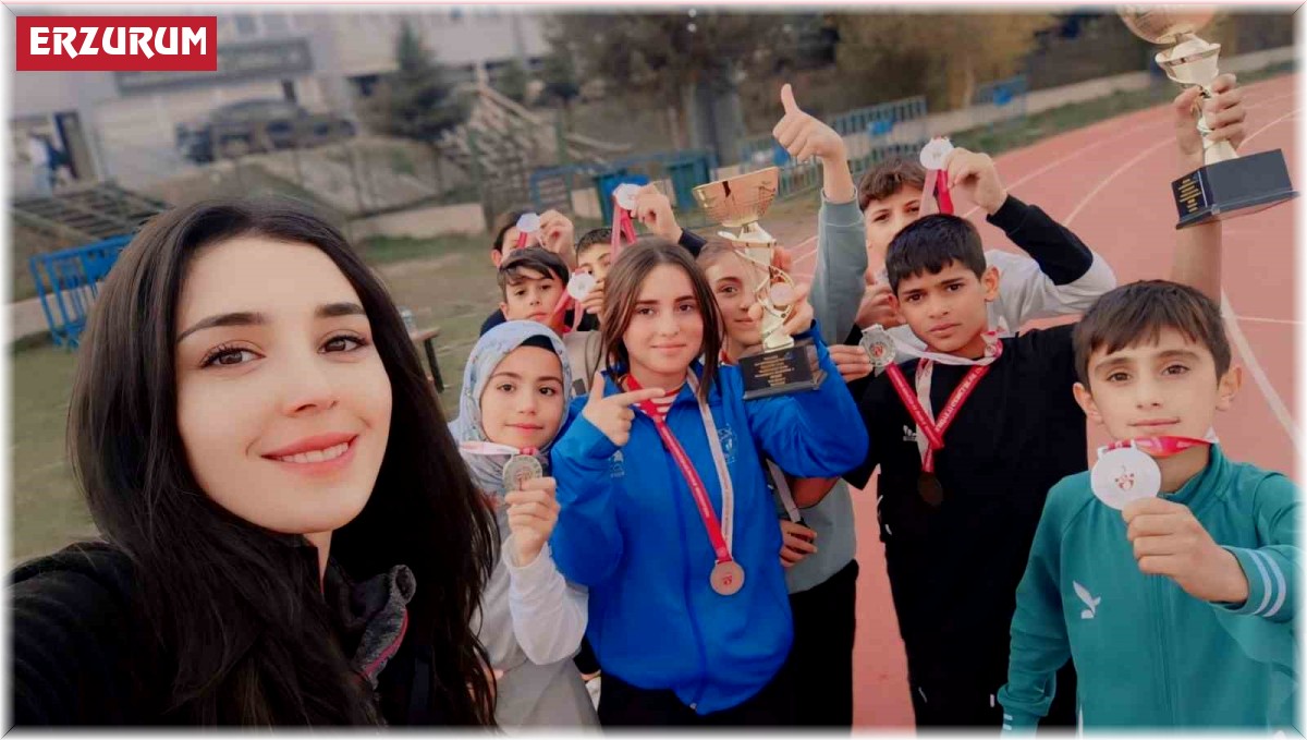 Aşkale atletizmde başarısını sürdürüyor