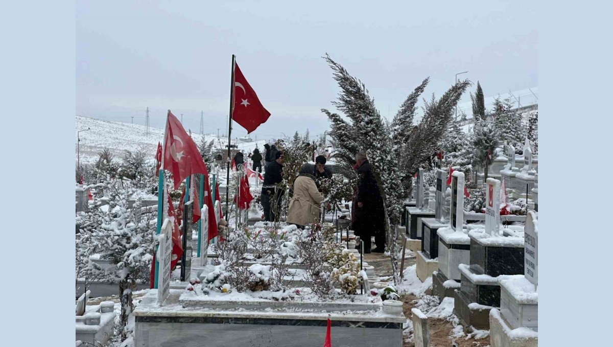 Asrın felaketinin 2'nci yıl dönümünde mezarlıkta hüzün hakim