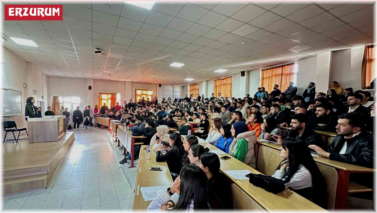 Atatürk üniversitesinden madde bağımlılığına yönelik eğitim semineri