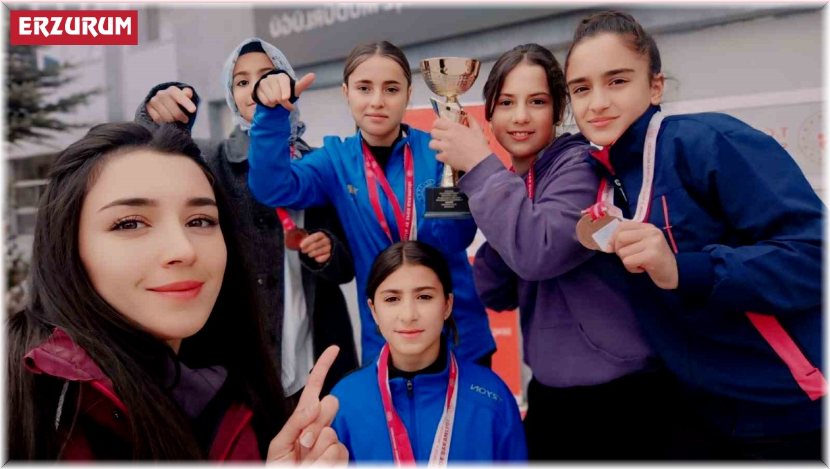 Atletizm yarışmalarında büyük başarı