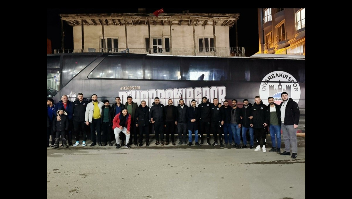 Başkalespor'dan Diyarbakırspor'a coşkulu karşılama