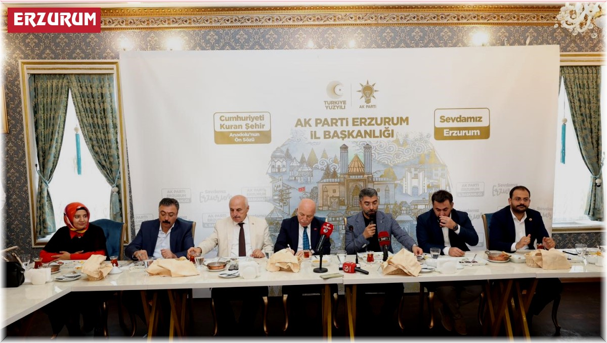 Başkan Küçükoğlu'ndan Erzurum projeksiyonu
