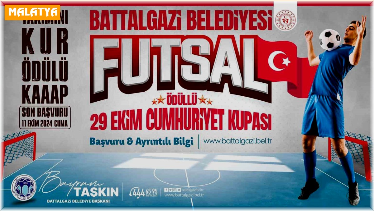 Battalgazi'de futsal turnuvası