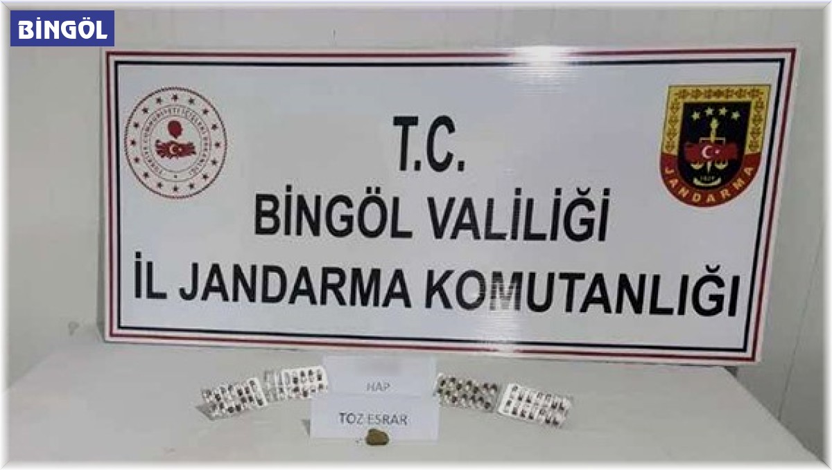 Bingöl'de uyuşturucu madde ele geçirildi