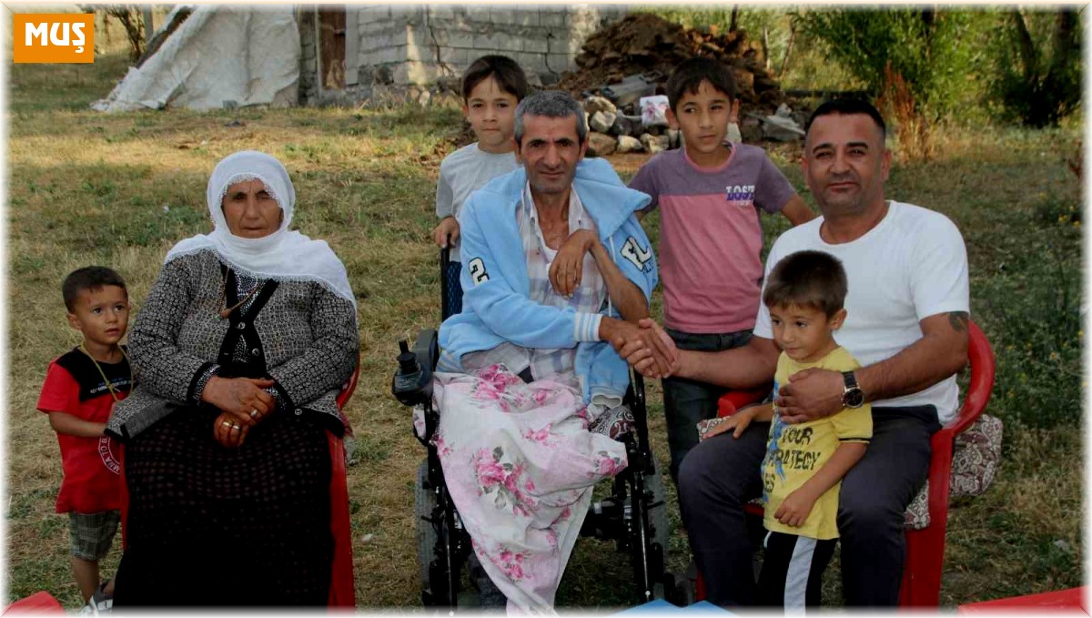 Bir bacağını kaybeden Malazgirtli vatandaşın protez bacak umudu