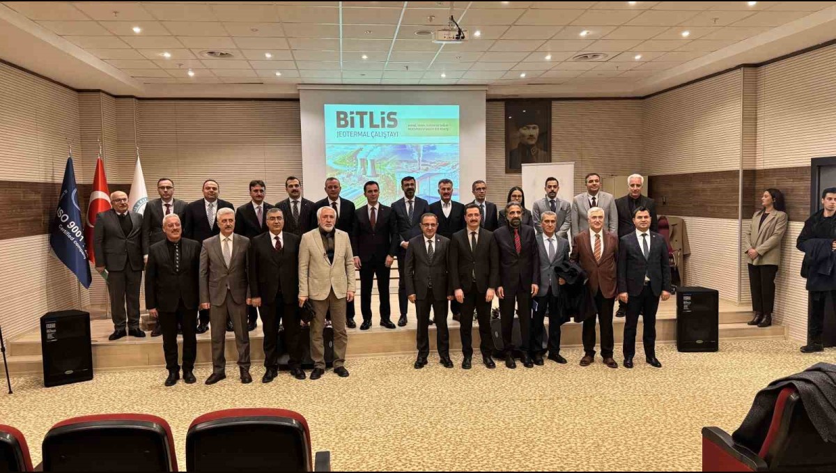 Bitlis'te 'Jeotermal Çalıştayı' düzenlendi