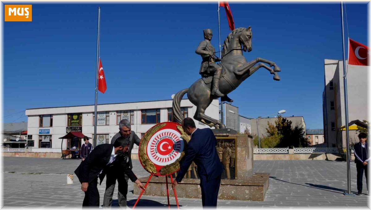 Bulanık'ta 'Muhtarlar Günü' kutlandı