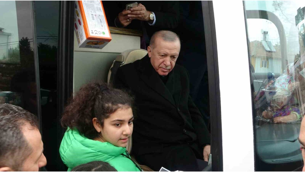 Cumhurbaşkanı Erdoğan'a Malatya'da sevgi seli