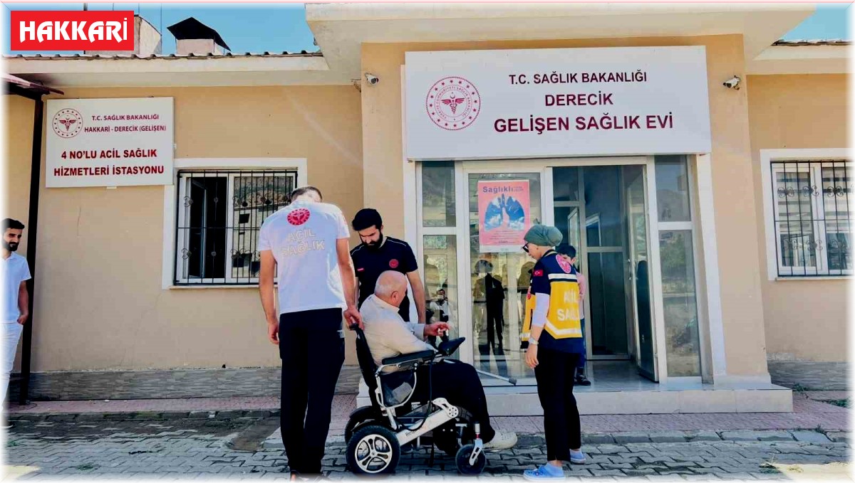 Derecik 4 Nolu Acil Sağlık Hizmetleri İstasyonu faaliyete geçti