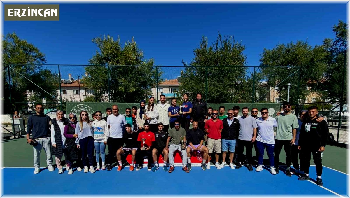 Doğu ve Güneydoğu Anadolu Tenis Ligi Erzincan'da