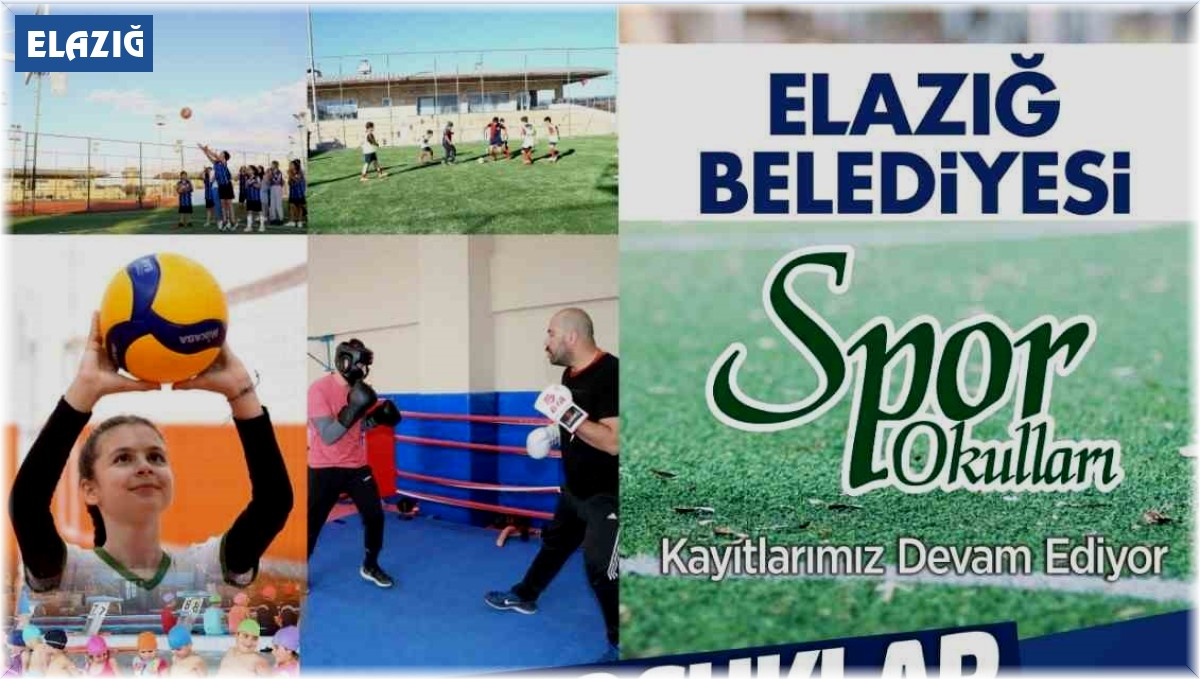 Elazığ Belediyesinden ücretsiz yaz spor kursları