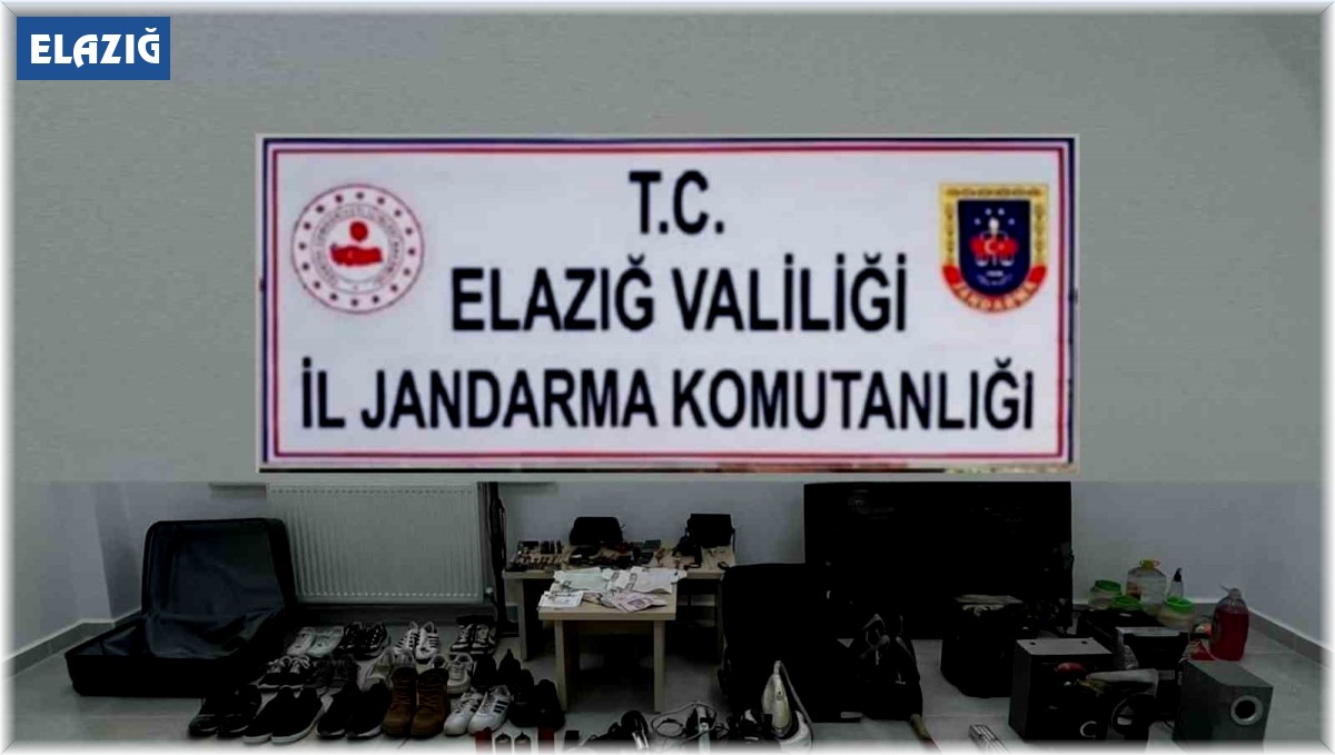 Elazığ'da 7 hırsızlık olayına karışan 2 kişi yakalandı