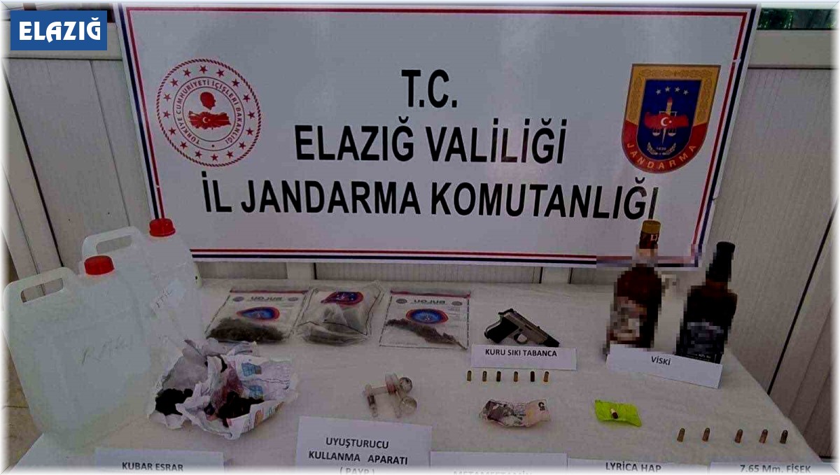 Elazığ'da 8 bin litre kaçak içki ele geçirildi, 8 şüpheli gözaltına alındı