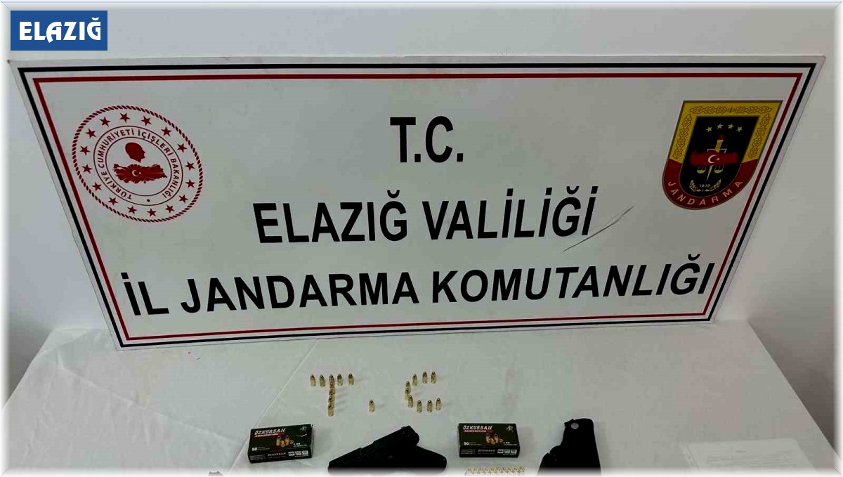 Elazığ'da havaya ateş eden şahsa işlem yapıldı