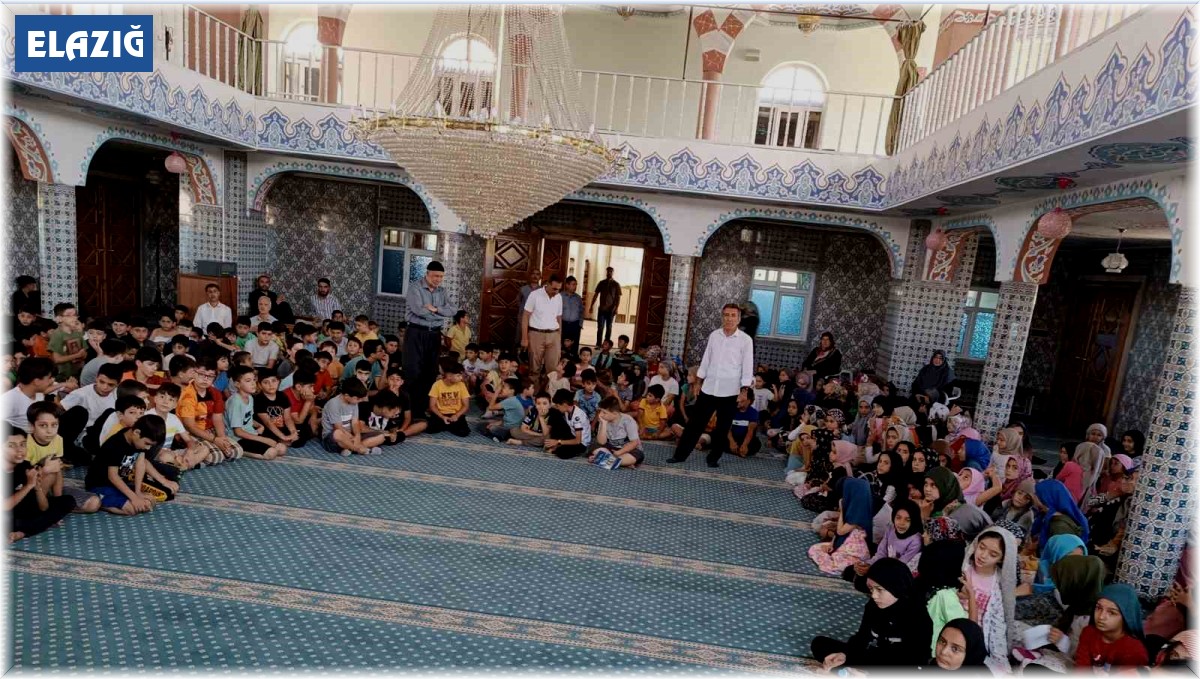 Elazığ'da Kur'an kursu öğrencilerine bağımlılıkla mücadele eğitimi