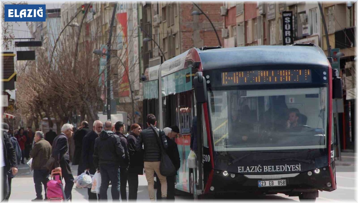 Elazığ'da otobüslere Ramazan Ayı düzenlemesi