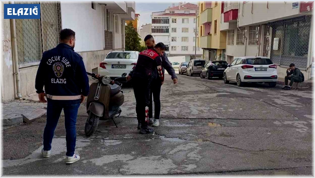 Elazığ'da polis ekipleri okul önlerini boş bırakmıyor