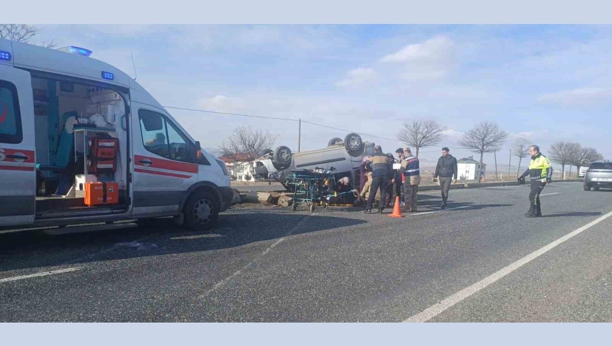 Elazığ'da trafik kazası: 1'i ağır 4 yaralı