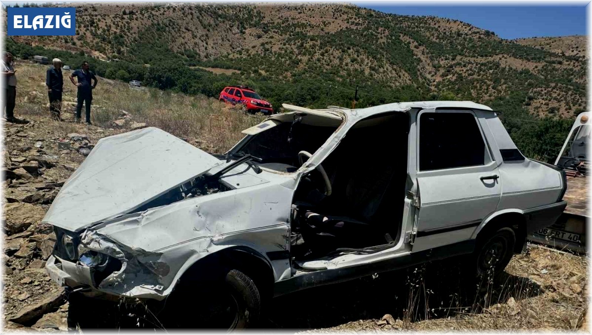 Elazığ'da trafik kazası: 1 ölü