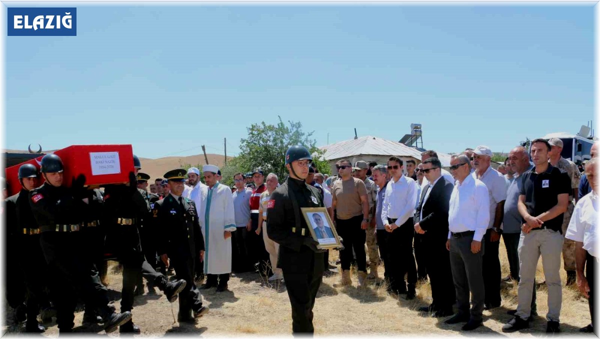 Elazığlı Gazi Nazik son yolculuğuna uğurlandı