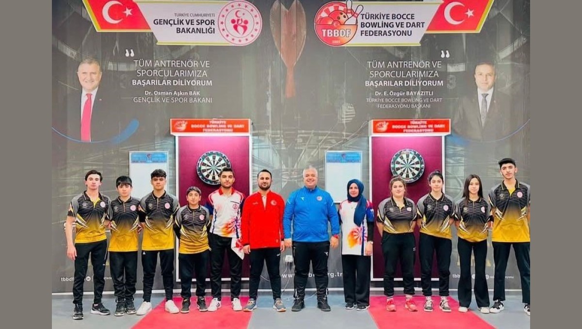 Elazığlı sporcular Türkiye Dart Şampiyonası'ndan başarıyla döndü