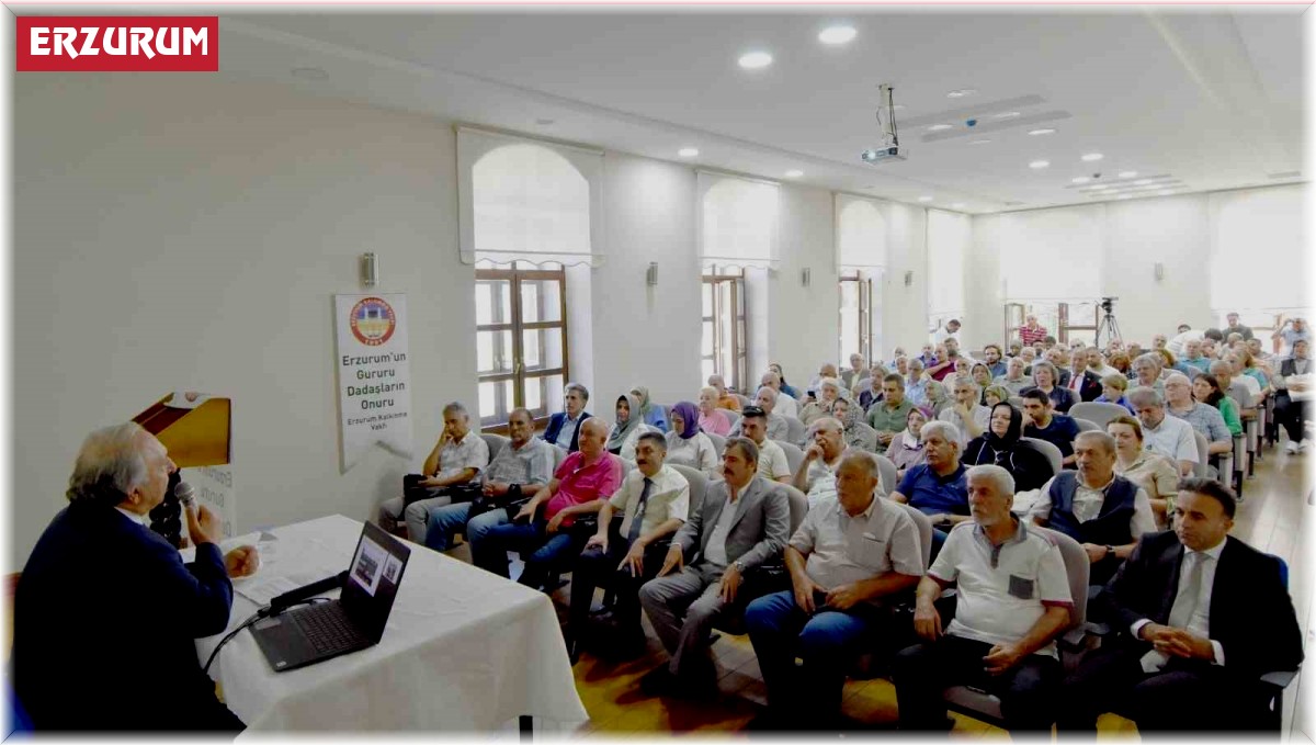 ER-VAK Başkanı Güzel'den 'Mustafa Kemal'in Erzurum Günleri' konferansı