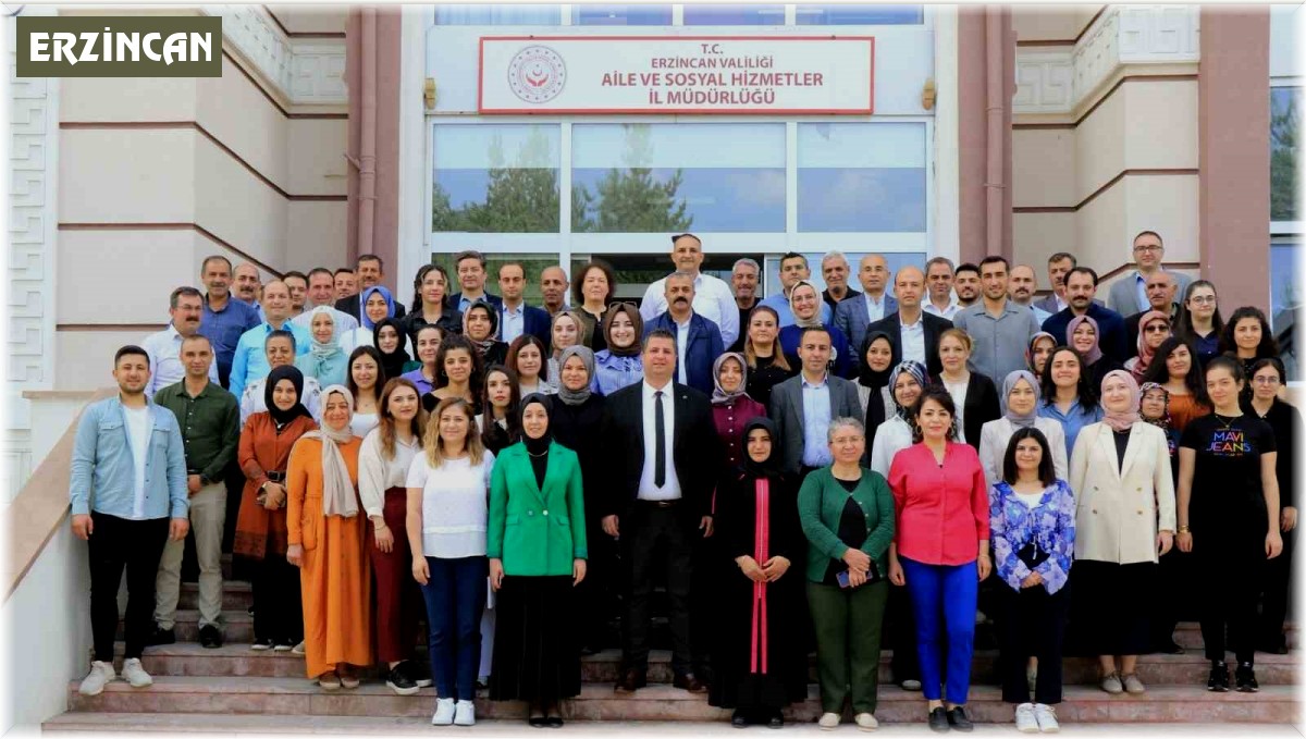 Erzincan Aile ve Sosyal Hizmetler İl Müdürlüğü Türkiye 3'üncüsü oldu