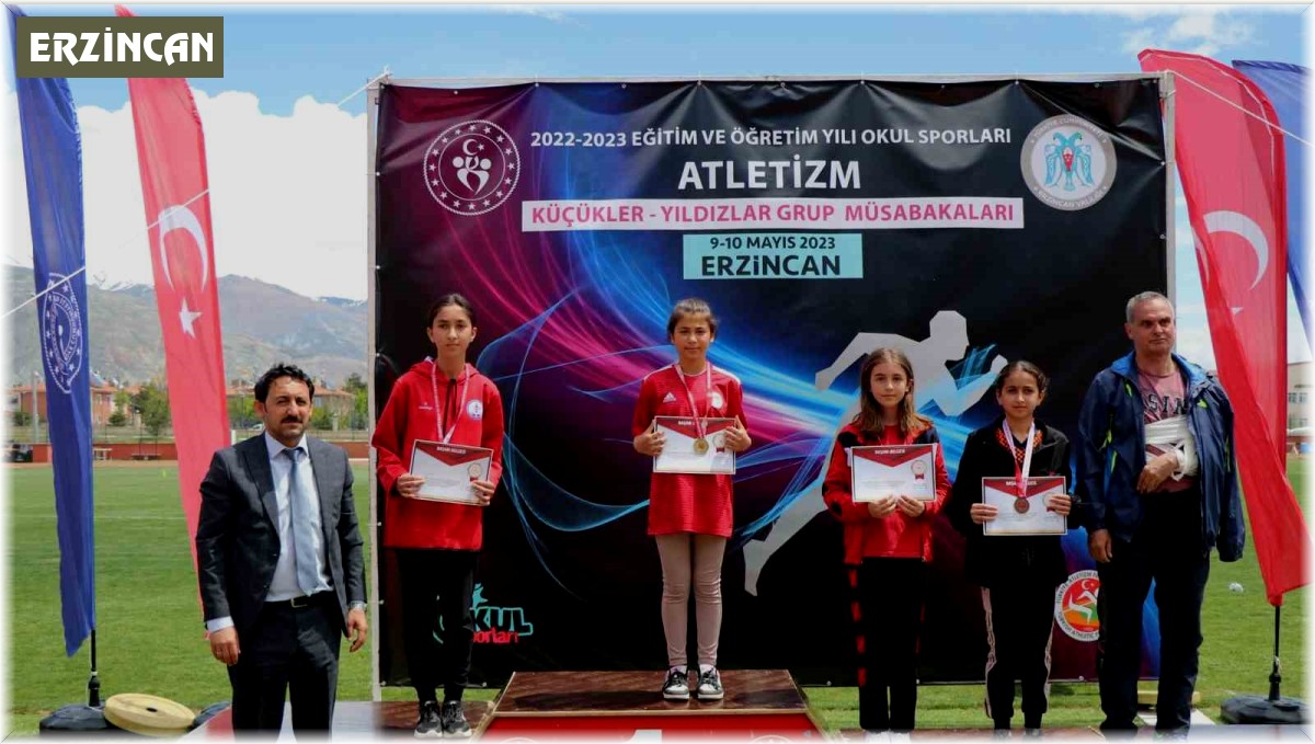 Erzincan atletizm yarışları yapıldı