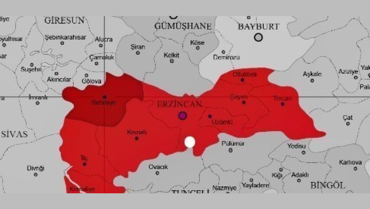 Erzincan'da 3,2 büyüklüğünde deprem korkuttu