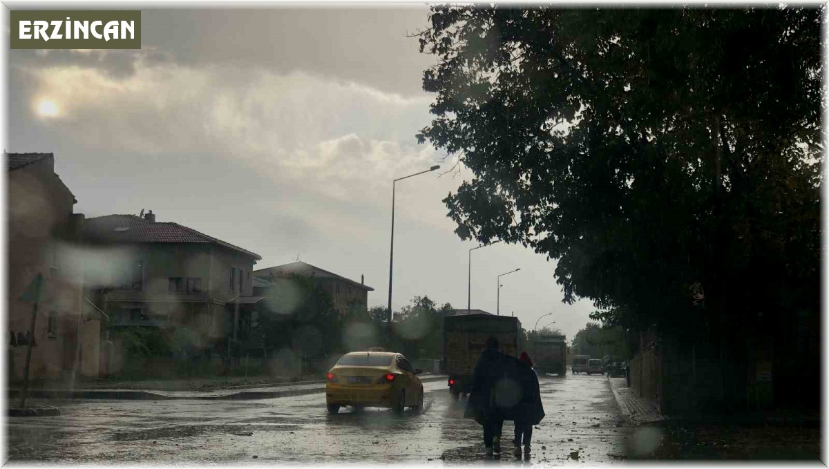 Erzincan'da aralıklı yağış bekleniyor