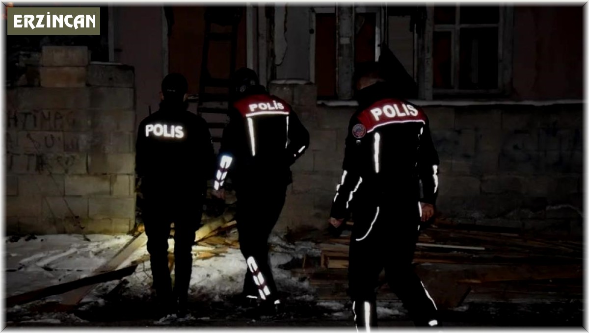 Erzincan'da aranması bulunan 13 şahıs yakalandı